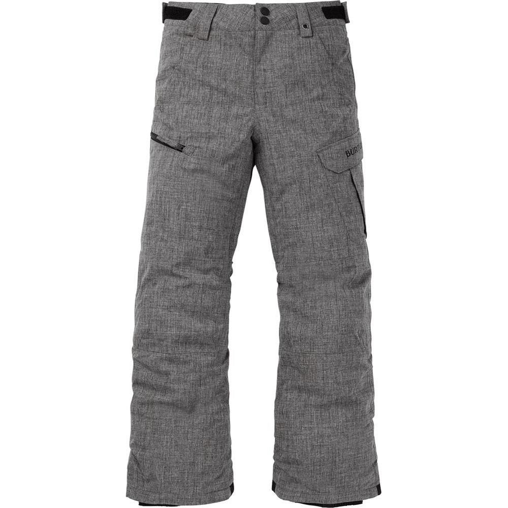 Burton Covert Insulated Snow Pants Gray DRYRIDE Waterproof Ski Pants M
